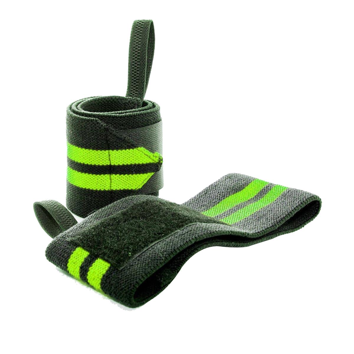 Essential Series Wrist Wraps 18 Inches Green - skulptz