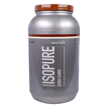Isopure Zero Carb 100% Whey Protein Isolate Powder 3 lb