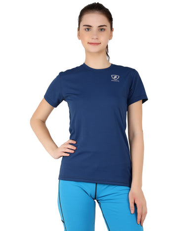 Womens Sparkle Tshirts (Blue)