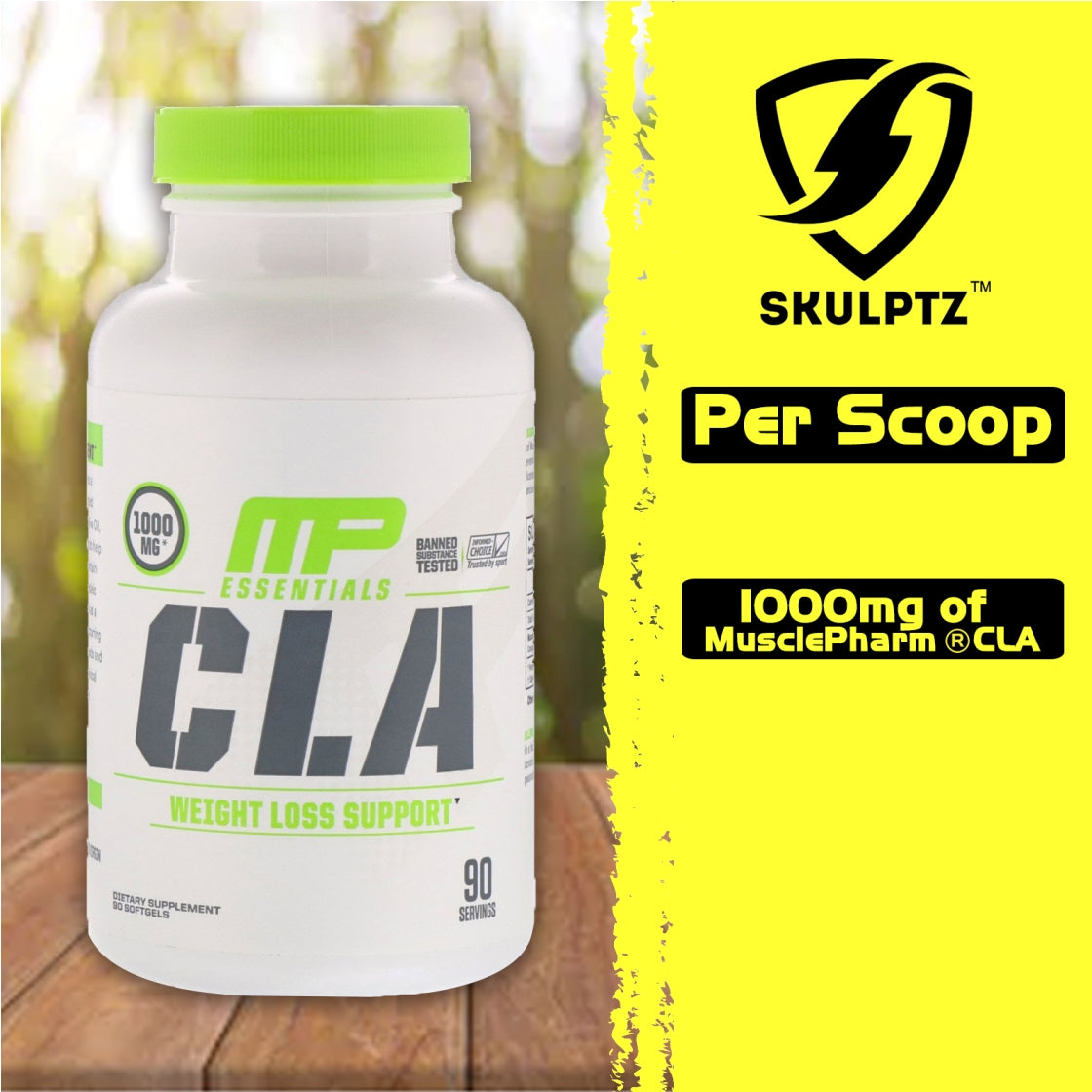 Musclepharm CLA Core 90 Tabs - skulptz