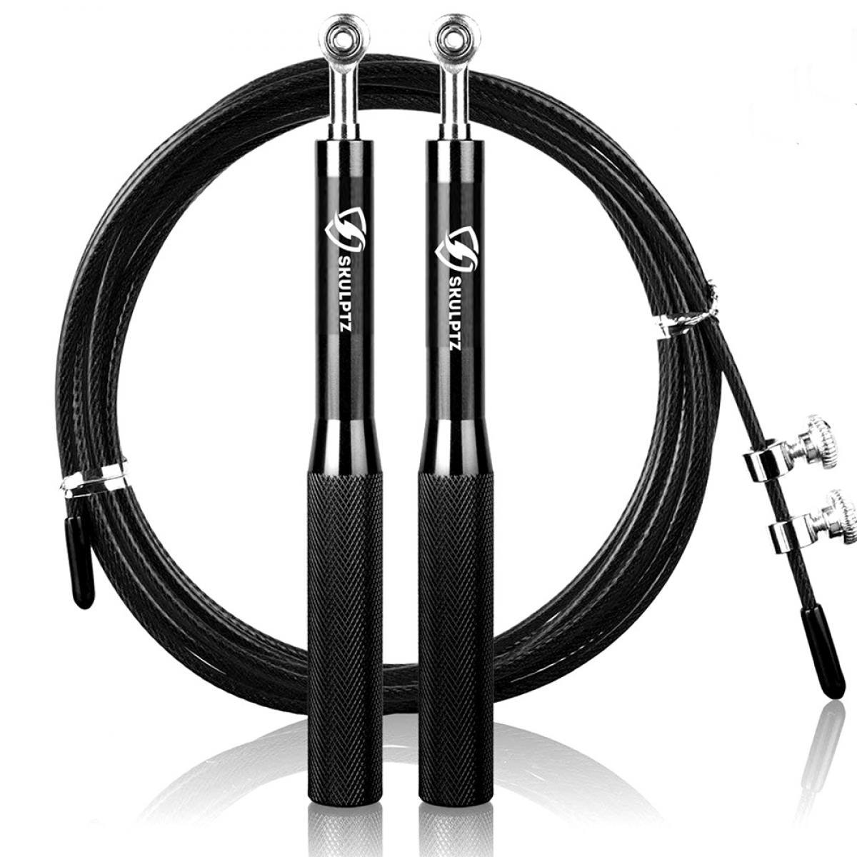 Bounce Metal Pro Speed Rope (Black) - skulptz
