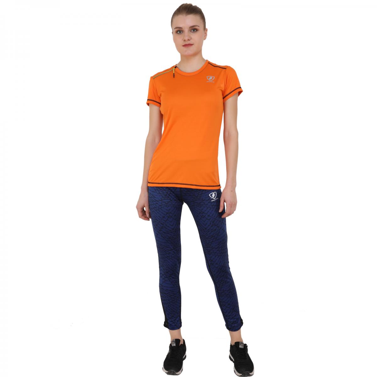 Womens Chisel Tights Blue - skulptz