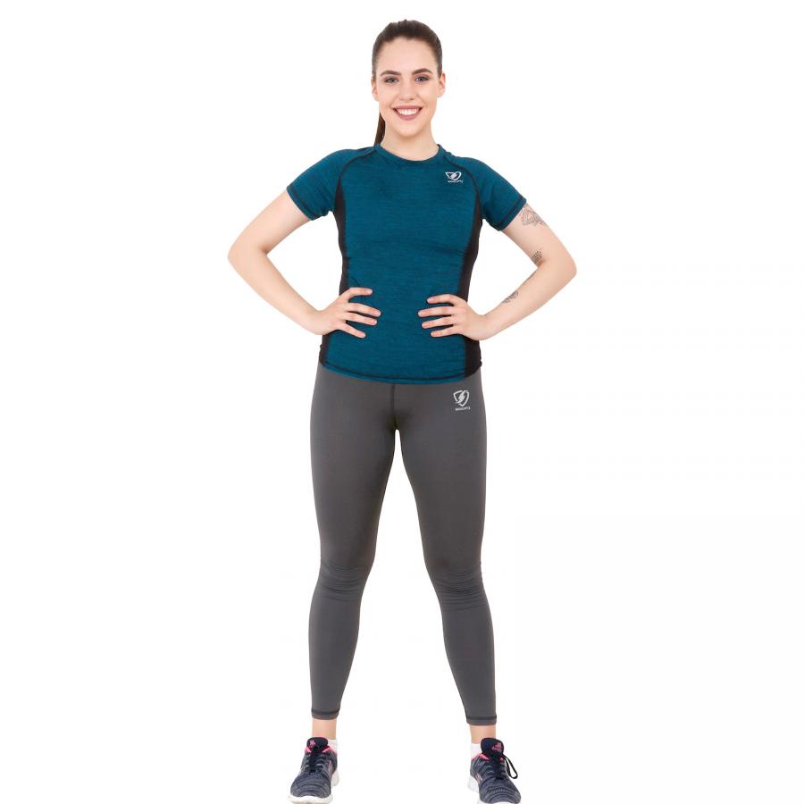 Womens Basic Tights Grey - skulptz