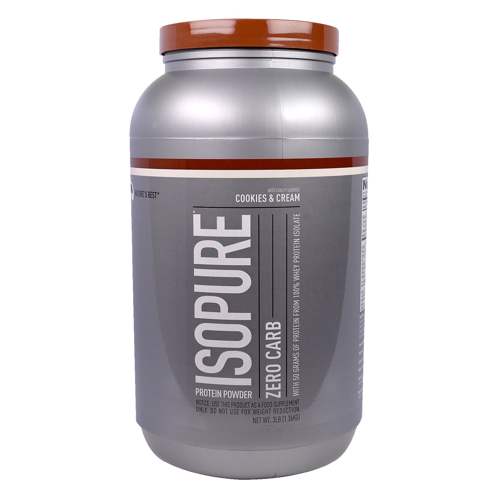 Isopure Zero Carb 100% Whey Protein Isolate Powder 3 lb - skulptz