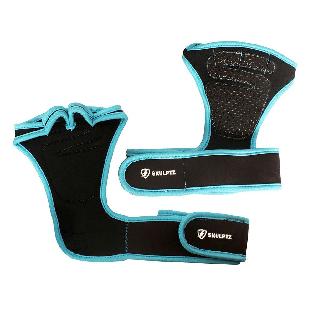 Alpha Series Gloves With Wrist Support BLUE (Free Size) - skulptz