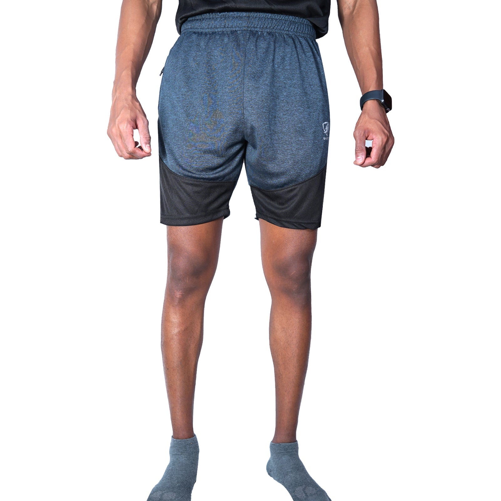 Mens Centro Shorts (Black) - skulptz