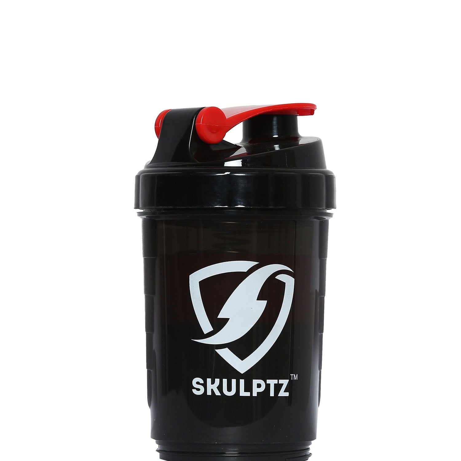 Neon Multi-Storage Shaker Bottle (Red) - skulptz