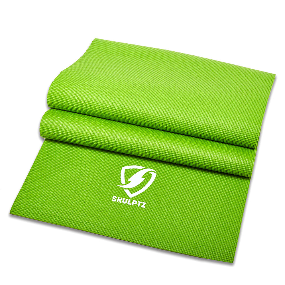 Chakra Yoga 6 mm Mat (Green) - skulptz