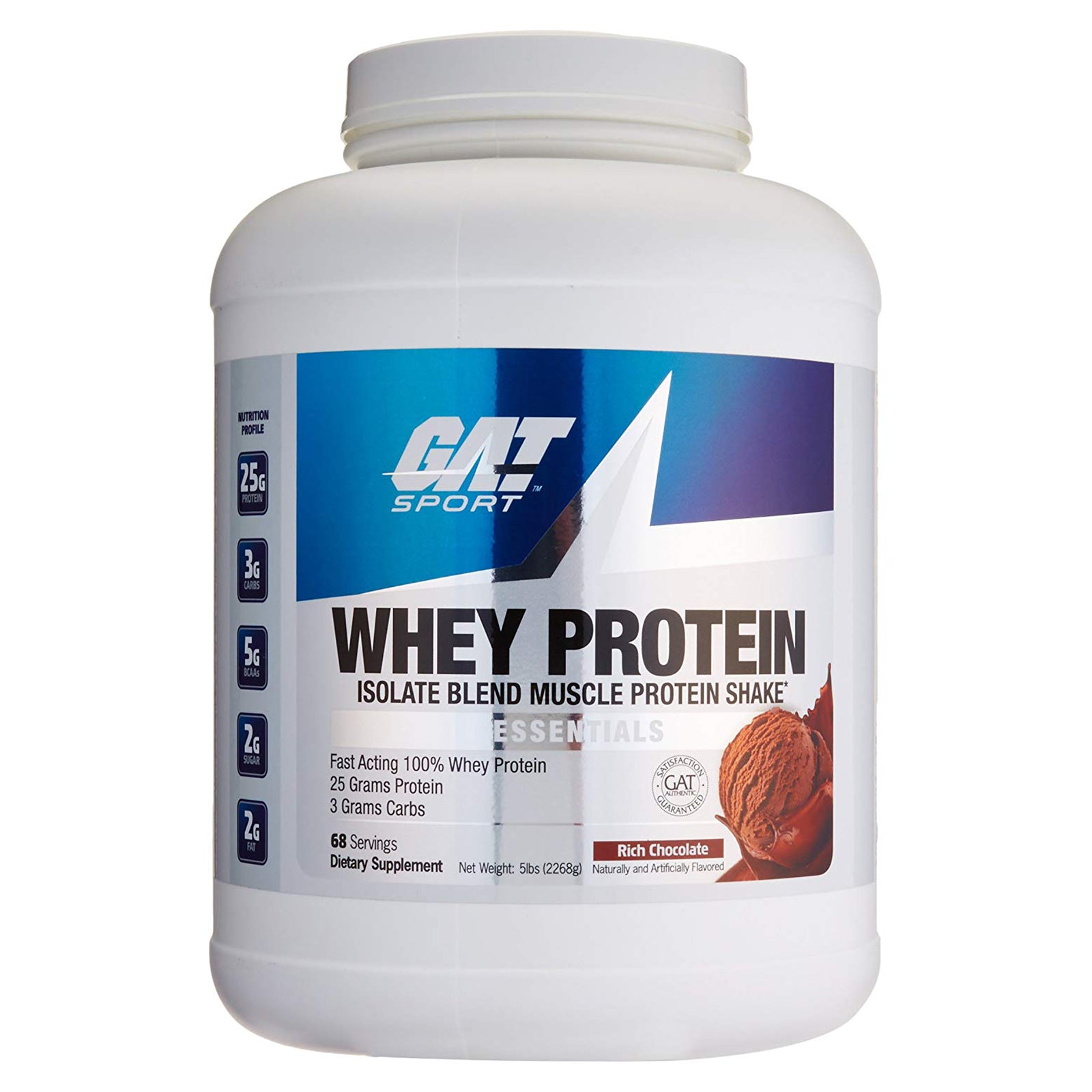 GAT Whey Protein 5 lb - skulptz