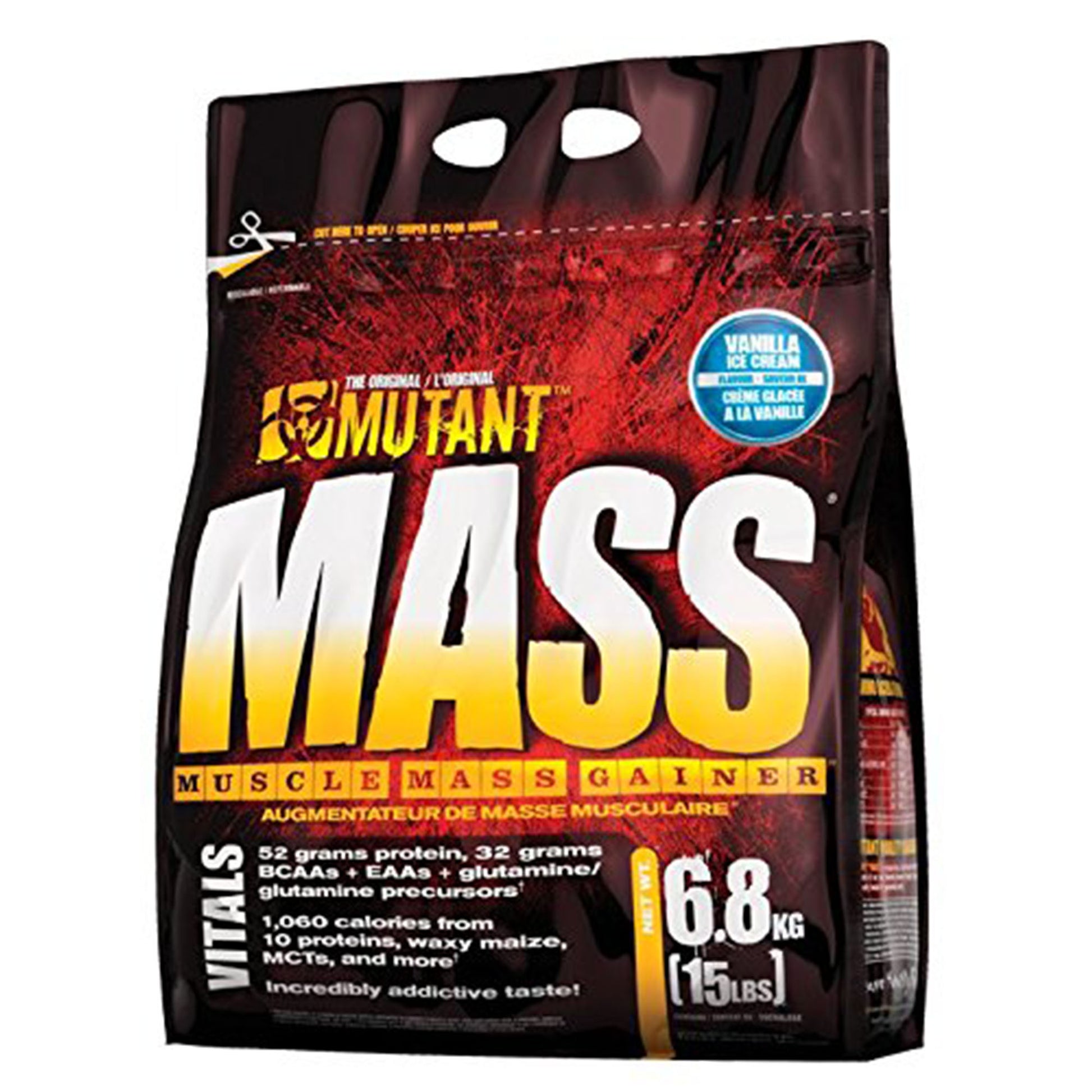 Mutant Muscle Mass Gainer 15 lb - skulptz