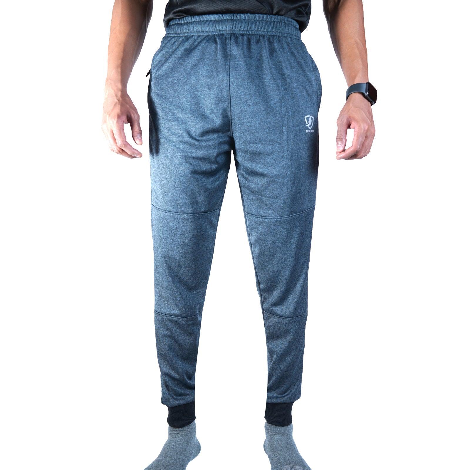 Mens Tuff Black Track Pants - skulptz