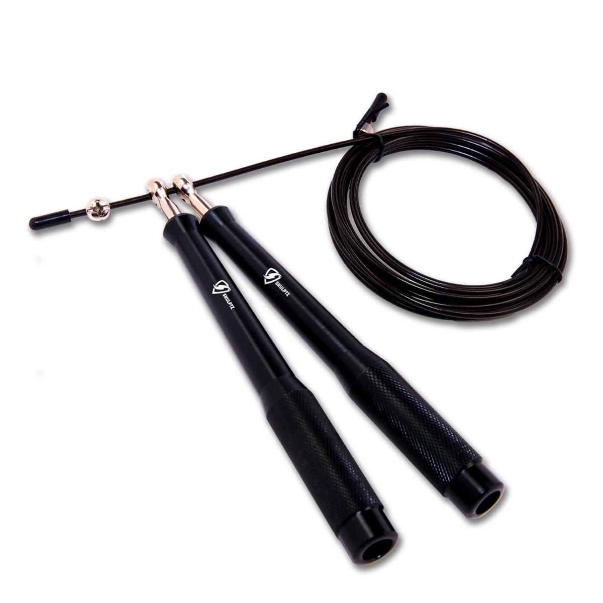 Bounce Metal Pro Speed Rope (Black) - skulptz