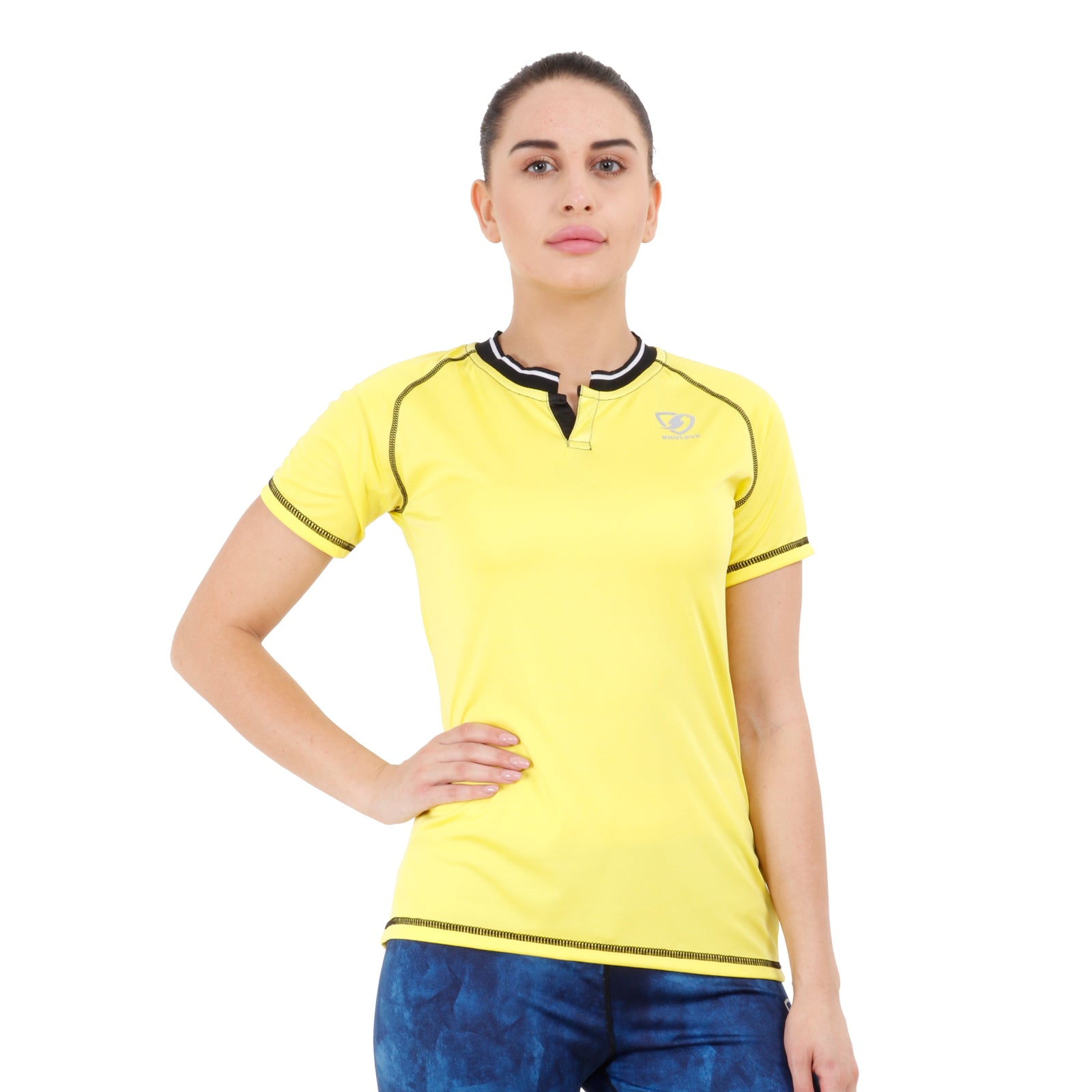 Womens Prime Tshirt (Yellow) - skulptz