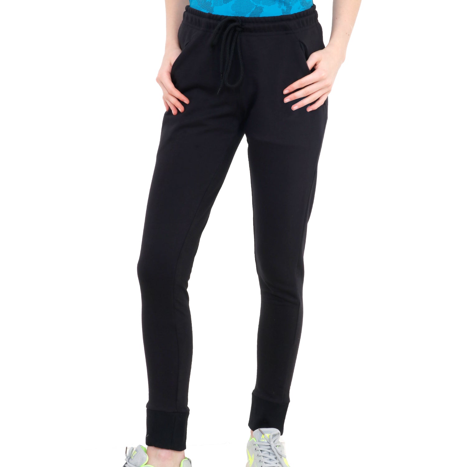 Womens Comfy Track pants Black - skulptz