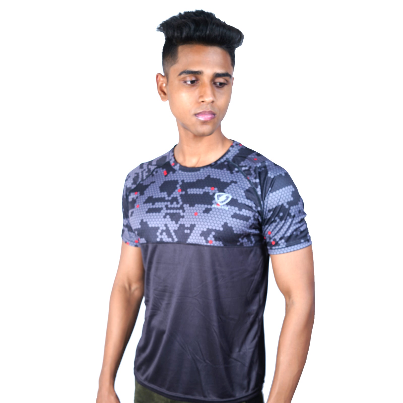 Mens Energy Tshirt (Black) - skulptz