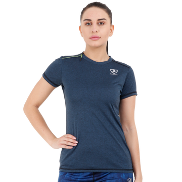 Womens Core Tshirt (Dark Blue) - skulptz