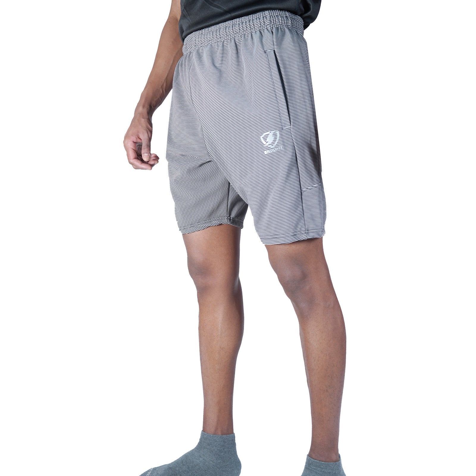 Mens Beta Shorts (Light Grey) - skulptz