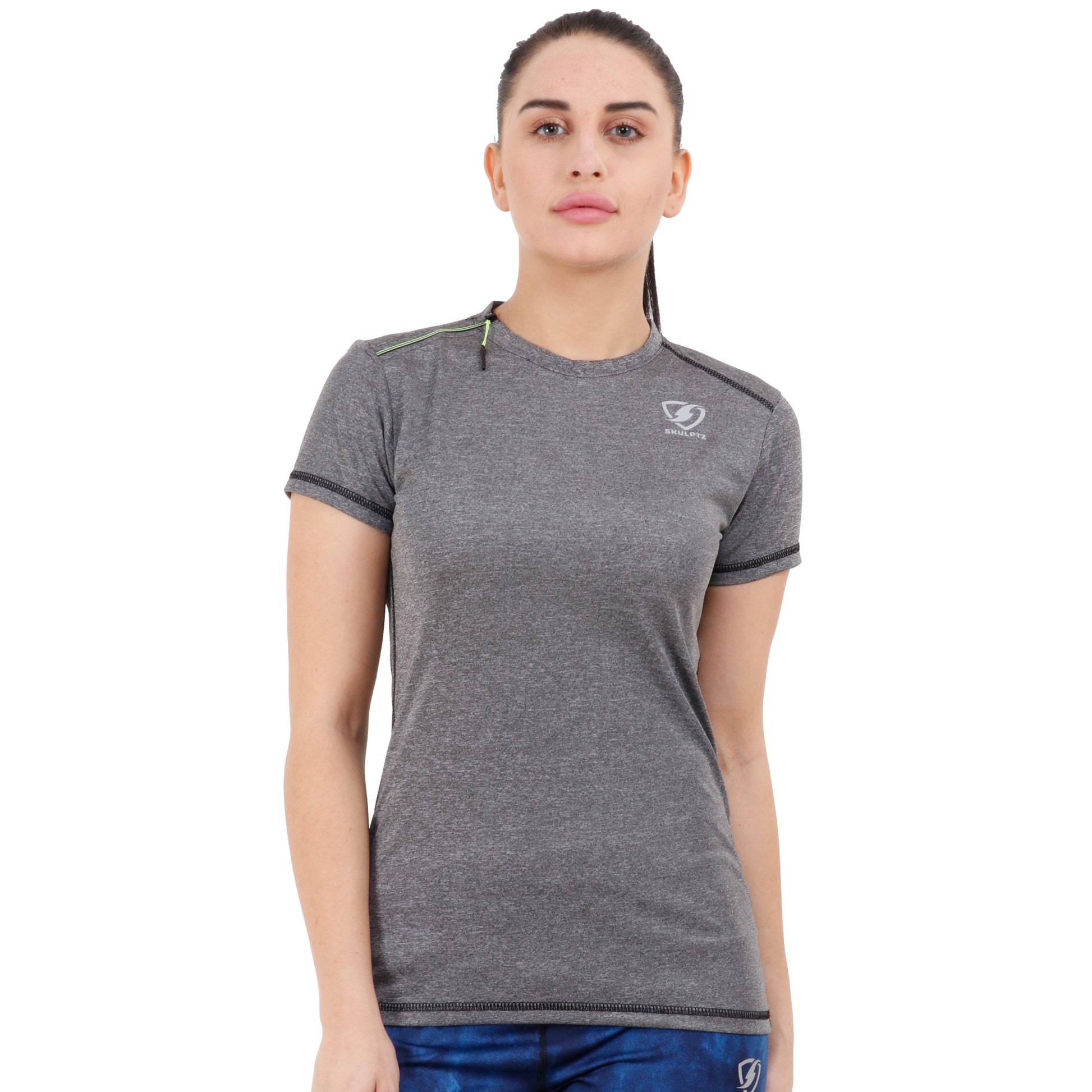 Womens Core Tshirt (Black) - skulptz