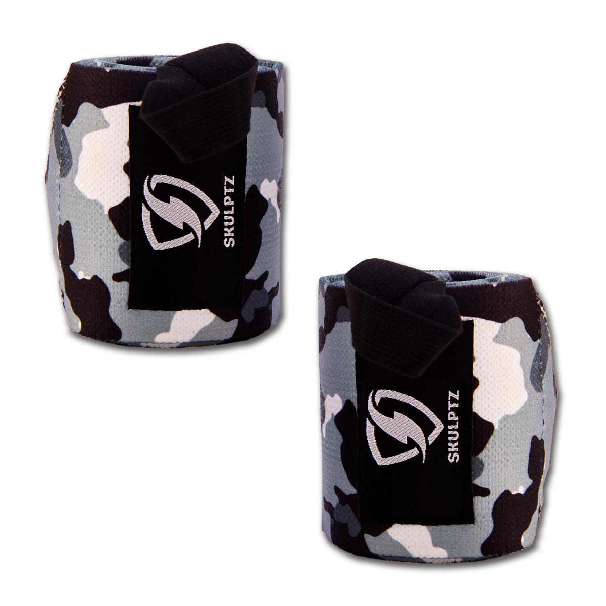 Camo Series Wrist Wraps 25 Inches black - skulptz