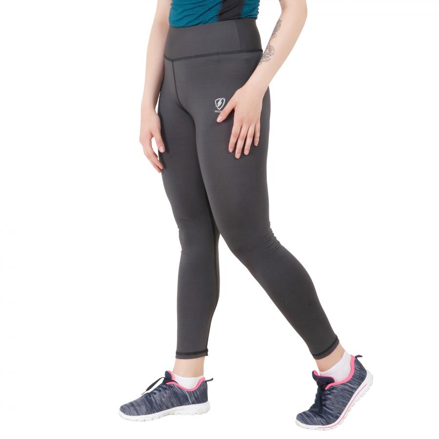 Womens Basic Tights Grey - skulptz