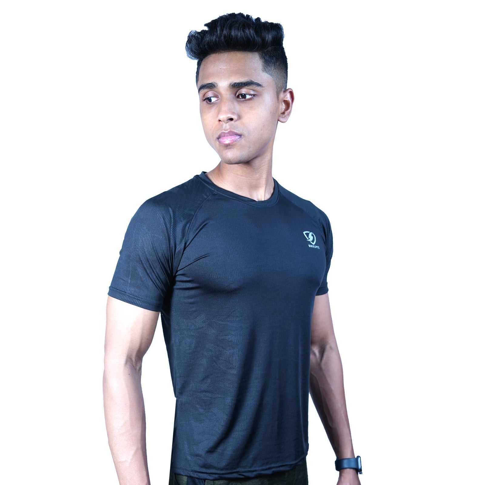 Mens Rage Tshirt (Black) - skulptz