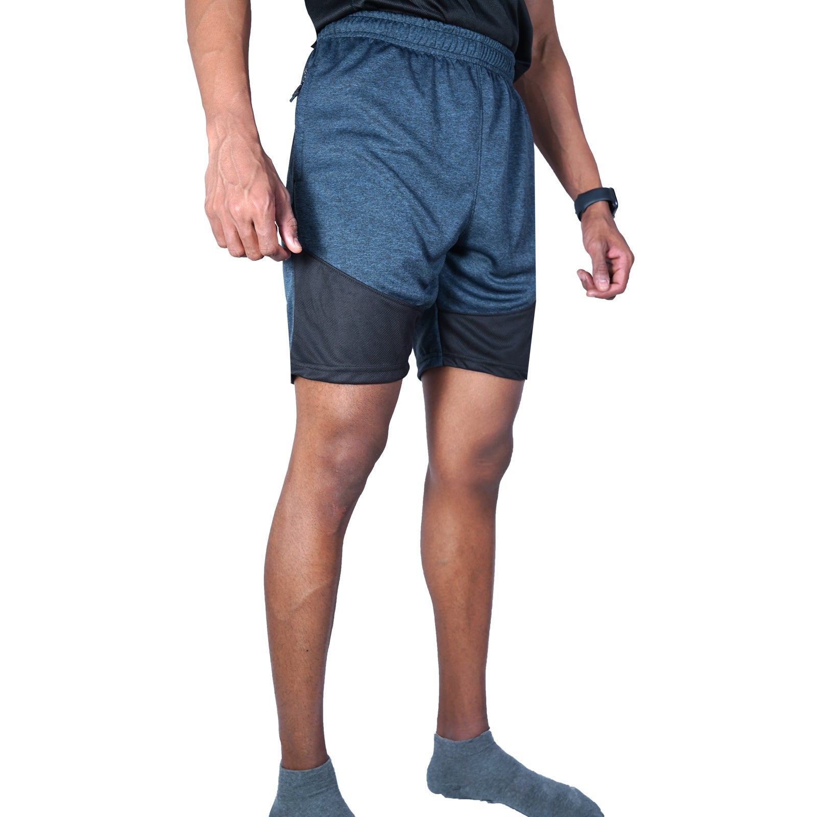 Mens Centro Shorts (Black) - skulptz