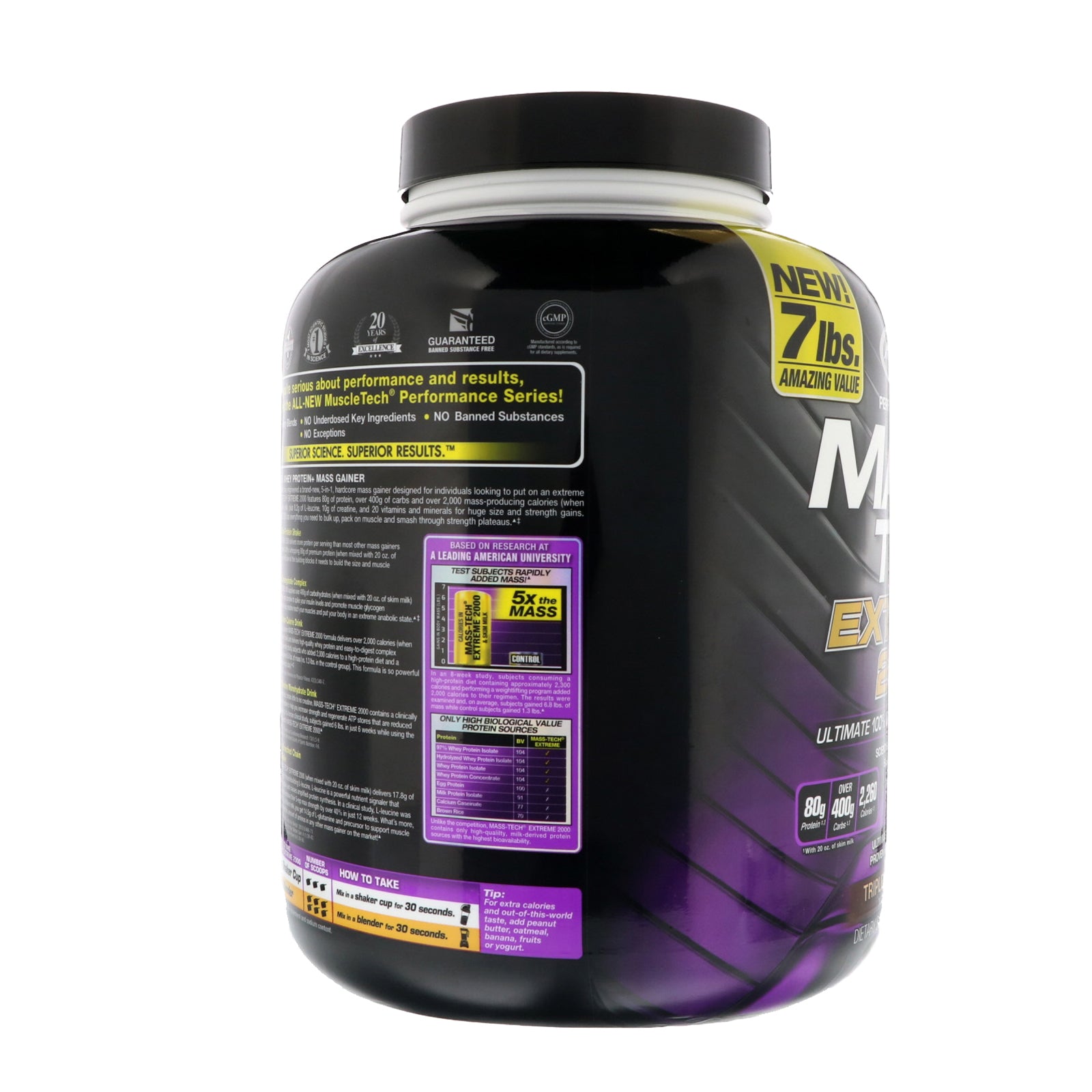 MuscleTech MassTech Extreme 2000 7 lb - skulptz