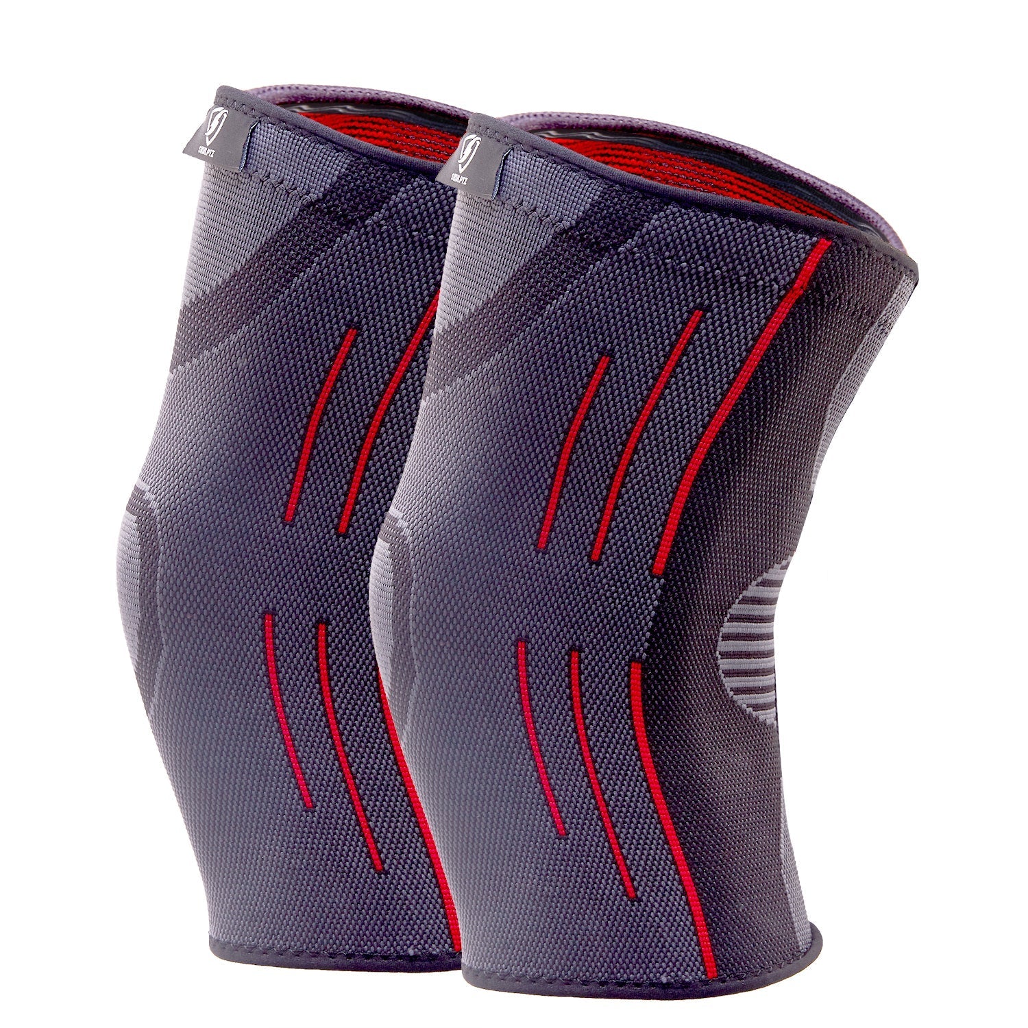 Saiyan Series Knee Compression Red - skulptz