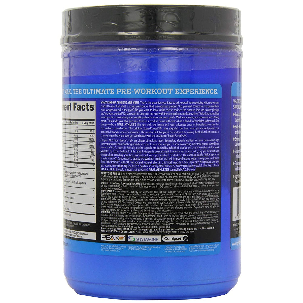 Gaspari Nutrition Super Pump MAX - skulptz