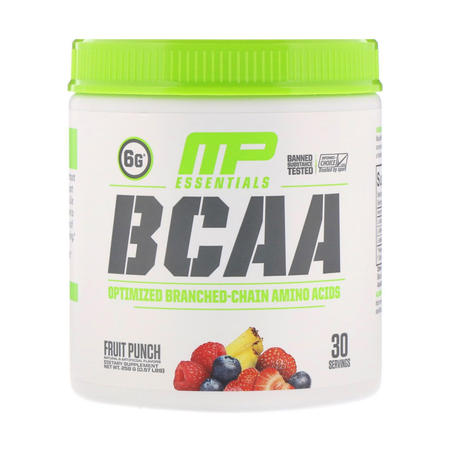 MusclePharm BCAA Essentials 30 servings - skulptz