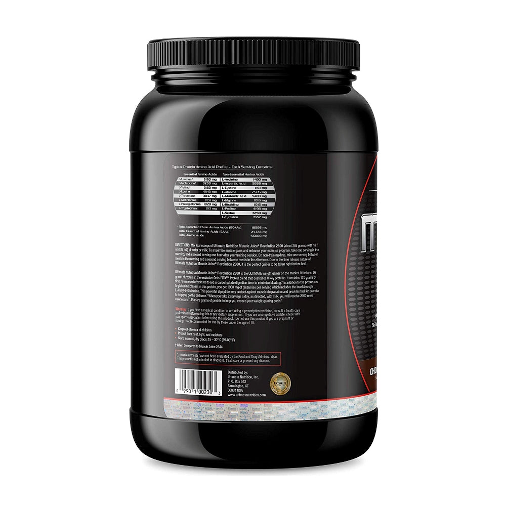 Ultimate Nutrition Muscle Juice Revolution 2600 4.6 lb - skulptz