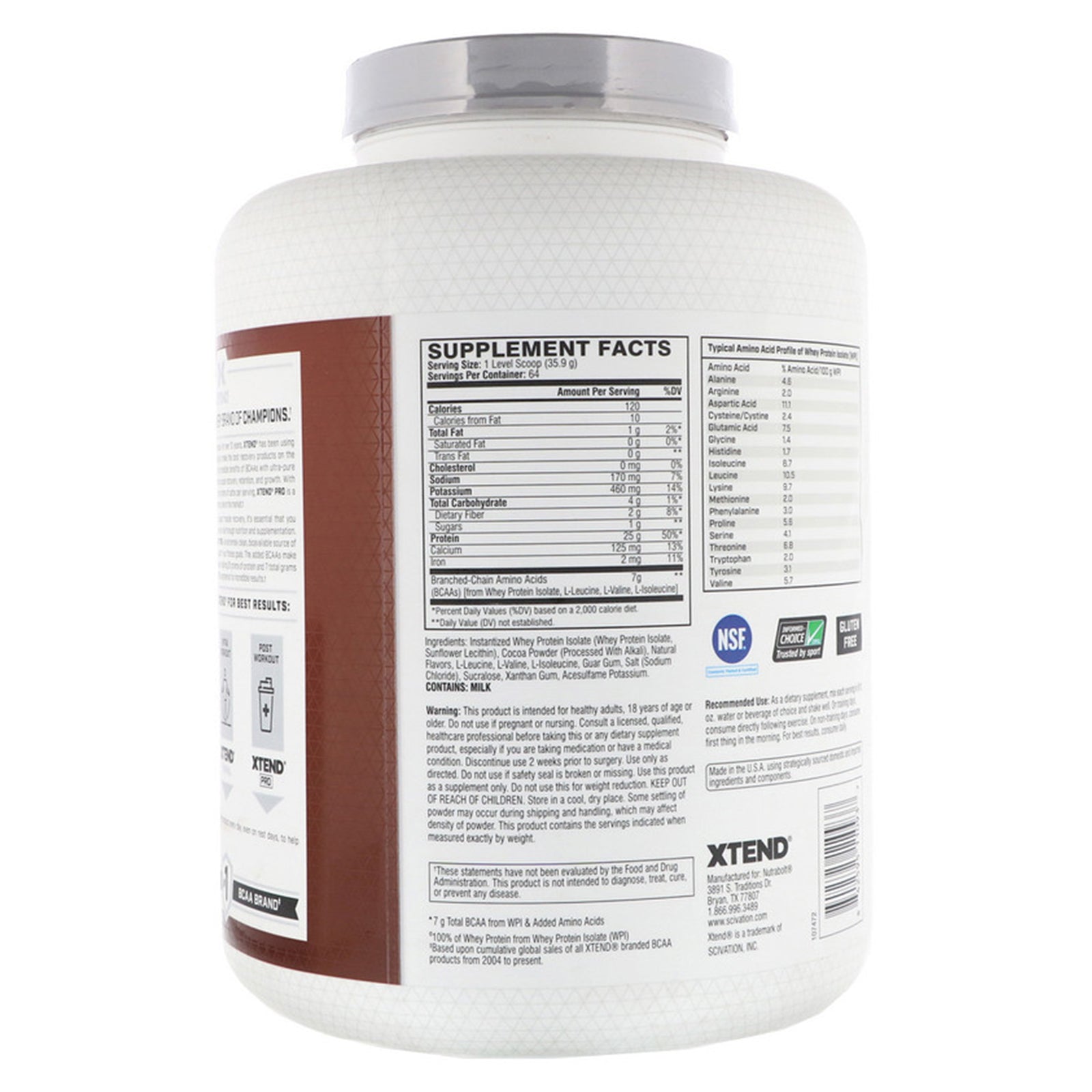 Scivation Xtend X Pro Whey Isolate - skulptz
