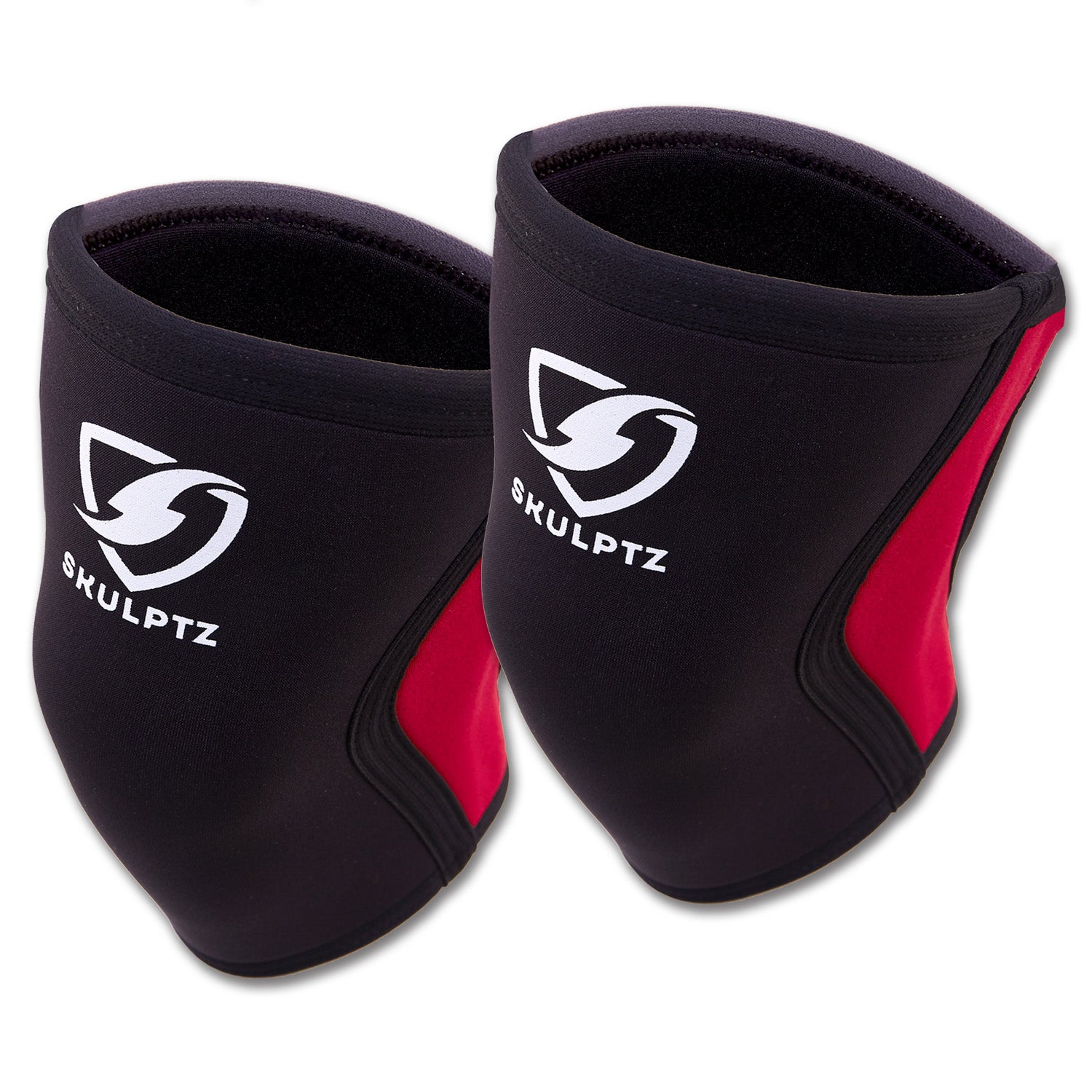 Hercules 7 mm Competition Grade Neoprene Red Knee Support - skulptz