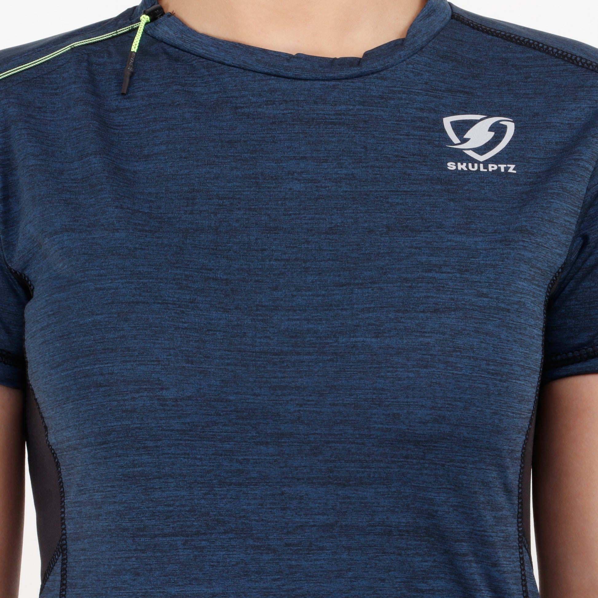 Womens Explore Tshirt (Dark Blue) - skulptz