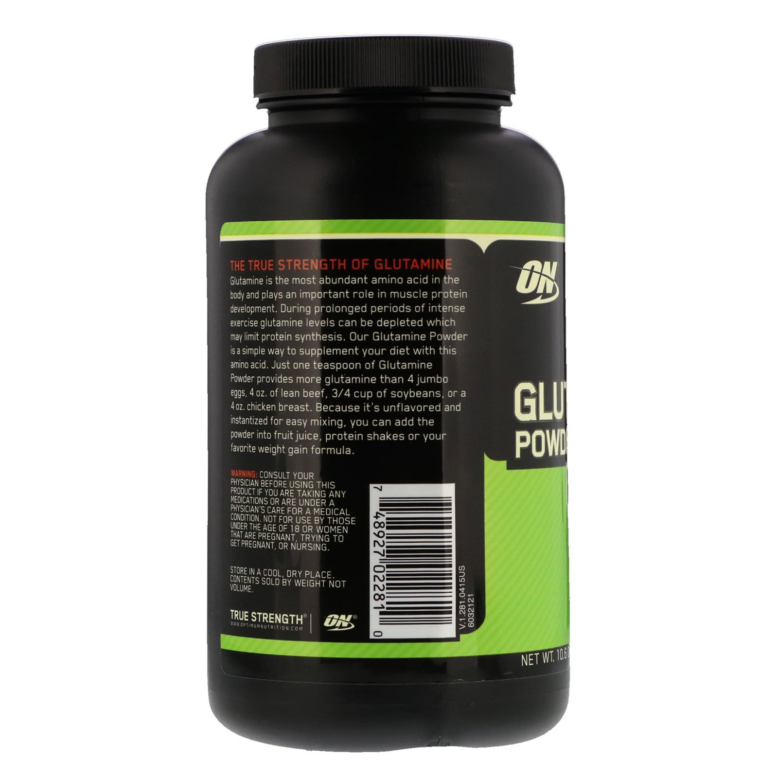 Optimum Nutrition (ON) Glutamine - skulptz