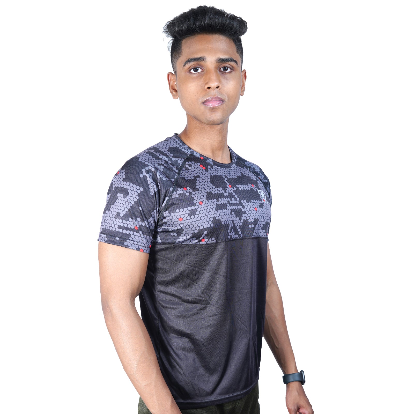 Mens Energy Tshirt (Black) - skulptz