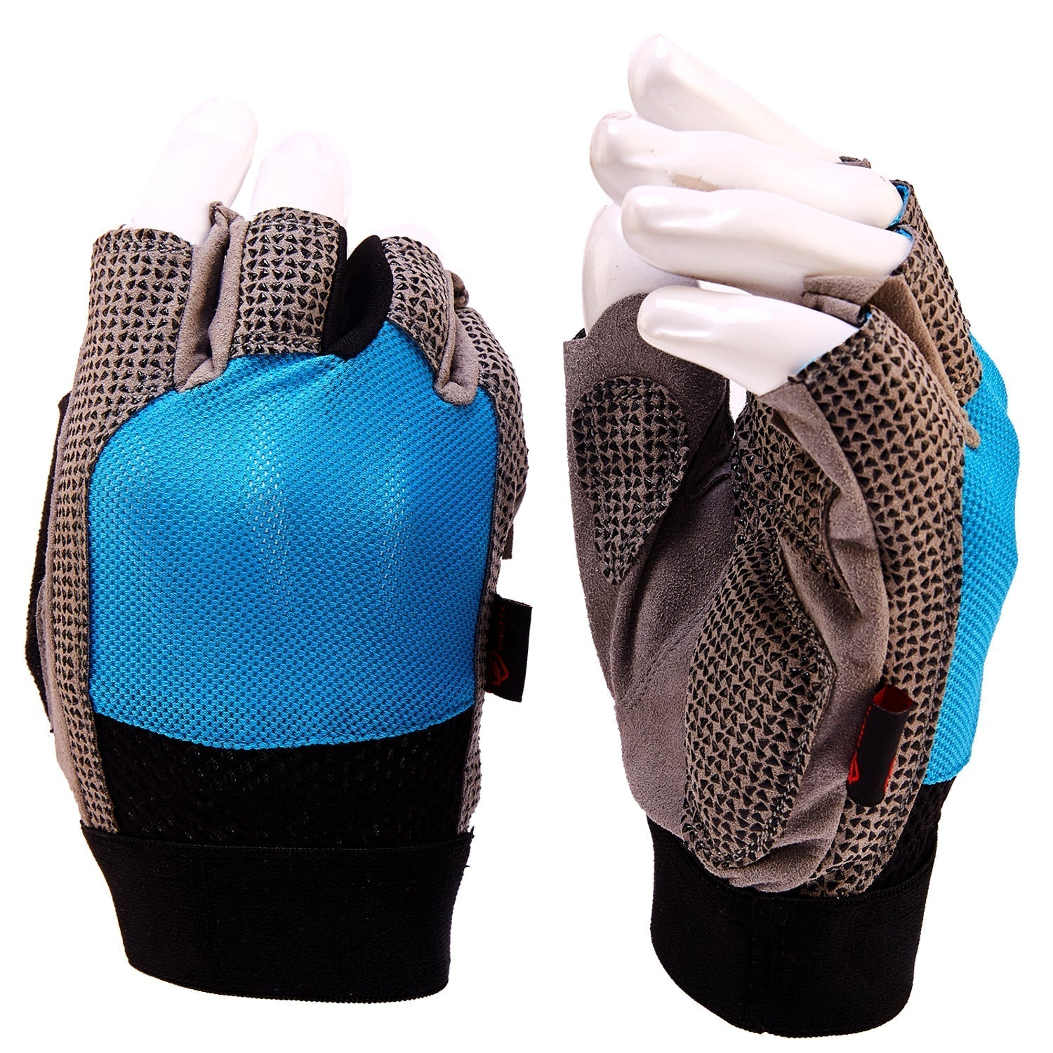 Razor Series Gloves Blue - skulptz