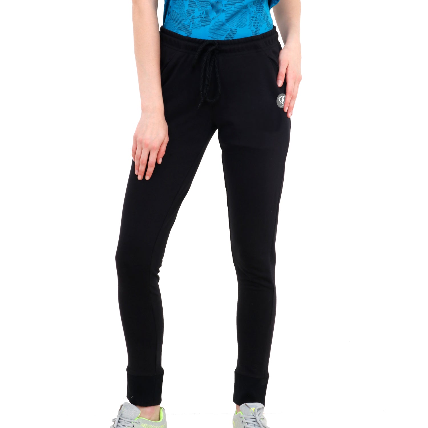 Womens Comfy Track pants Black - skulptz