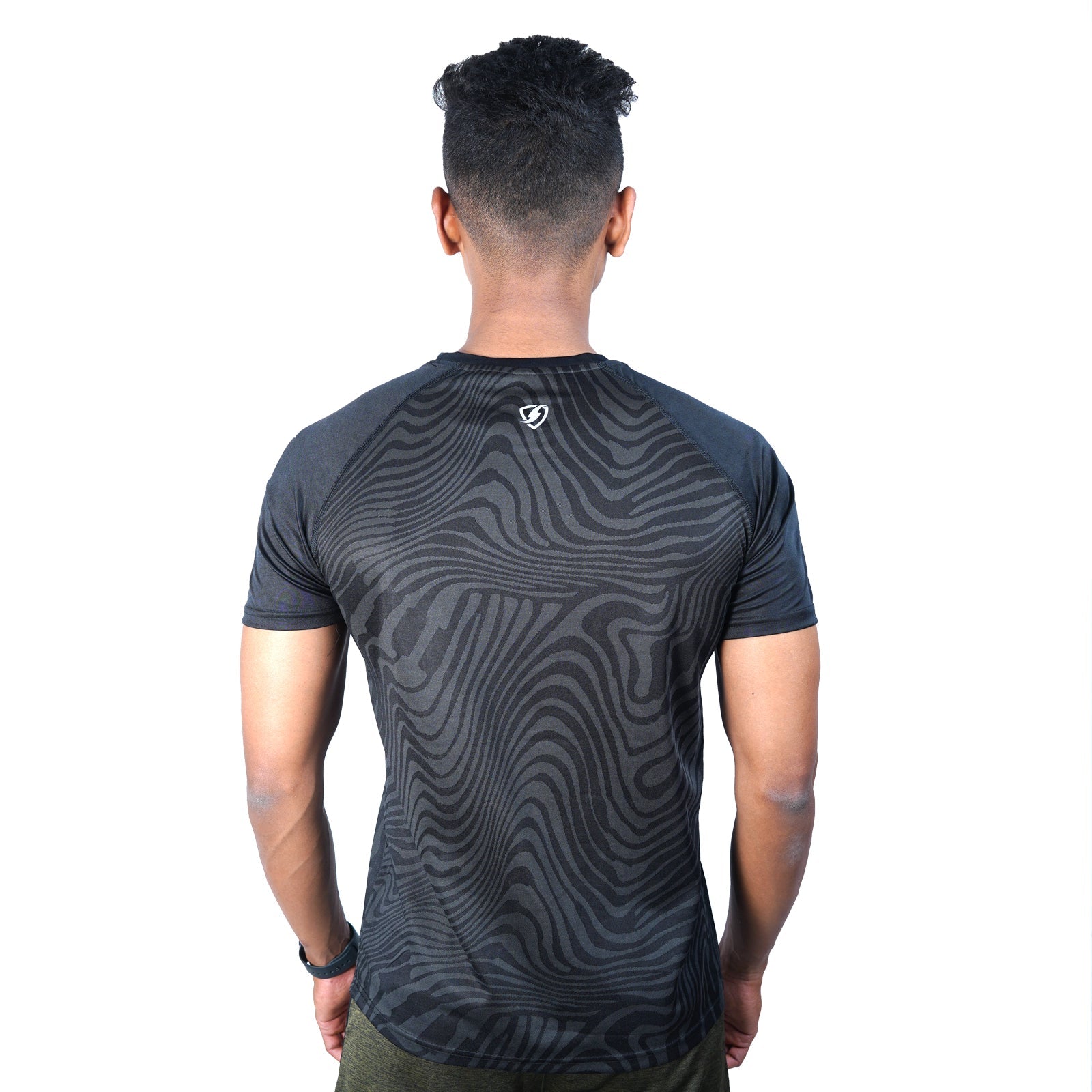 Mens Maze Tshirt (Black) - skulptz