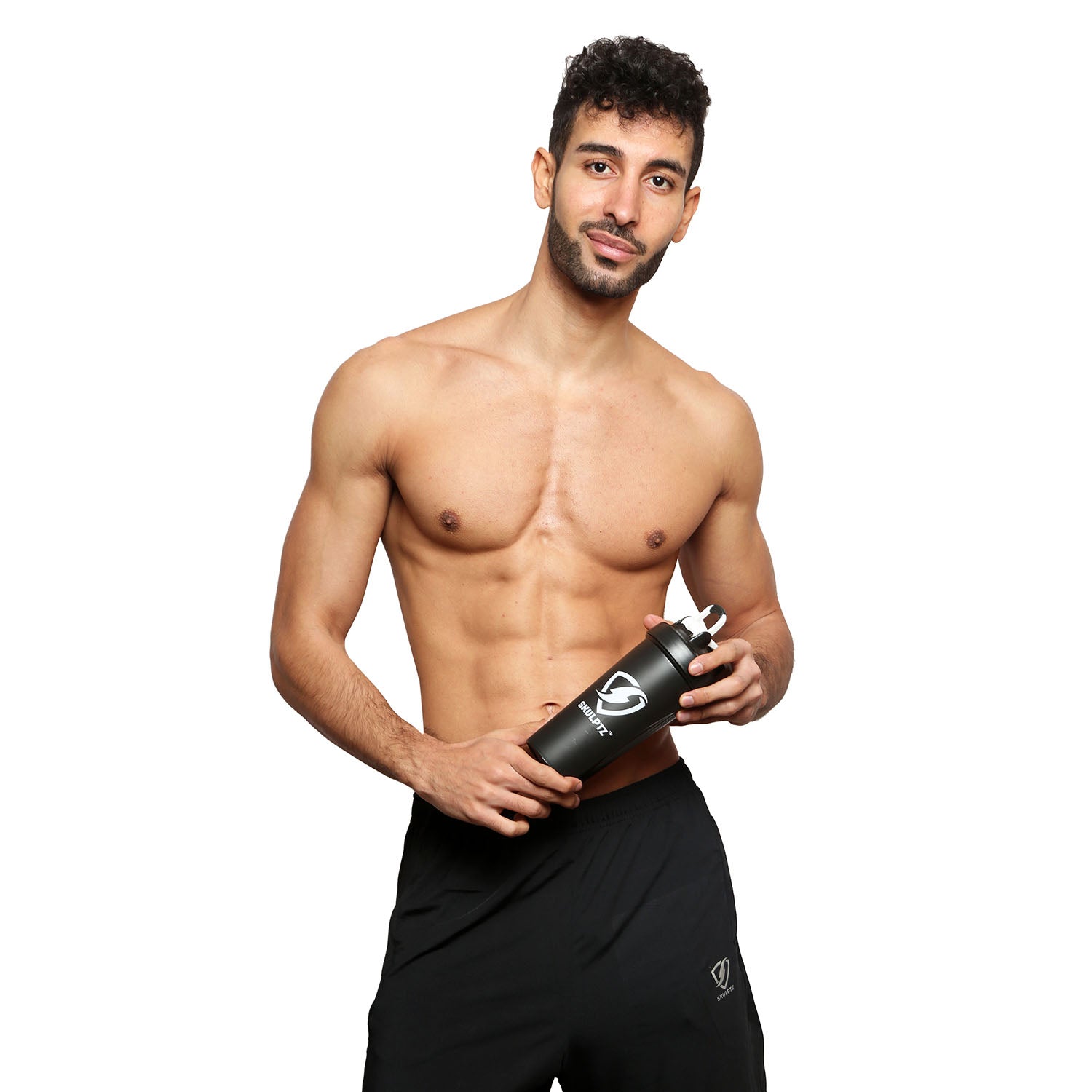 Oasis Series Shaker With Steel Mixer (Black) - skulptz