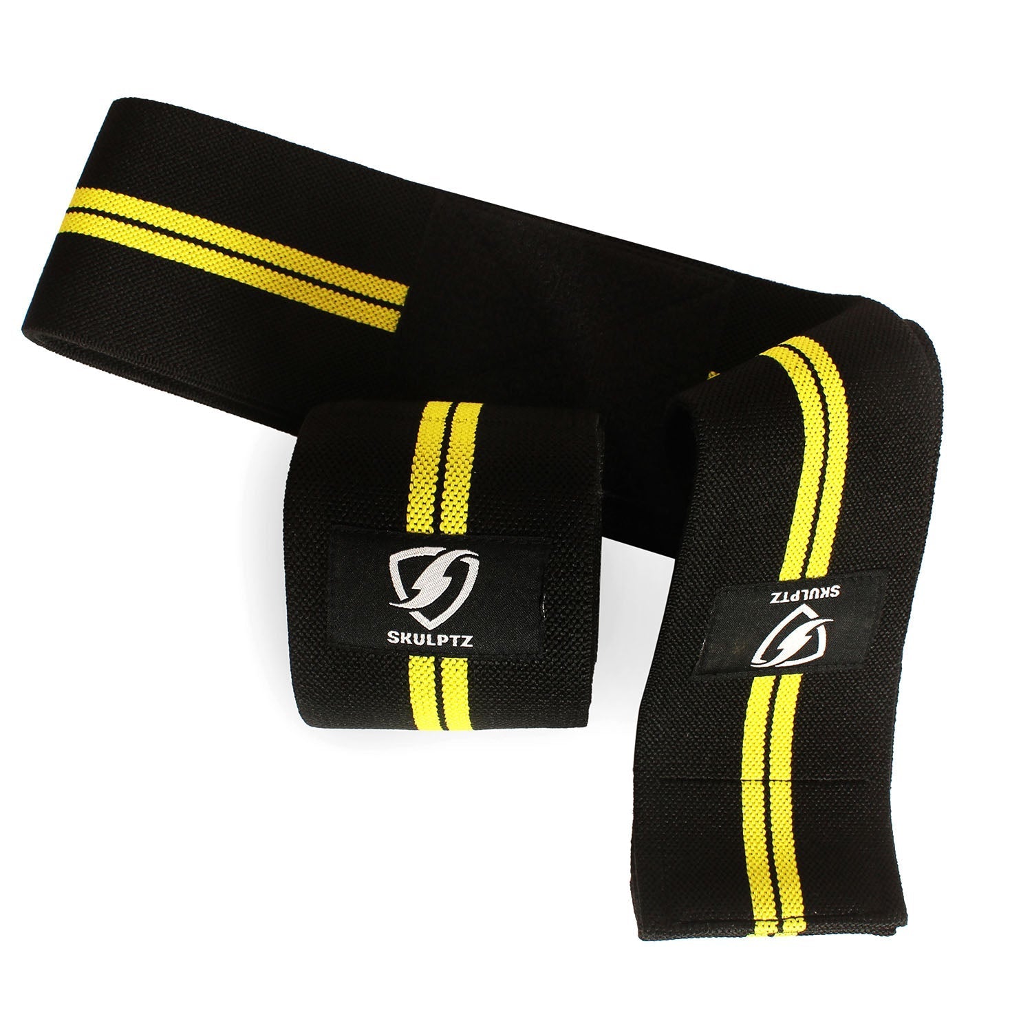 Eclipse Series Competition Grade Knee Support Yellow - skulptz