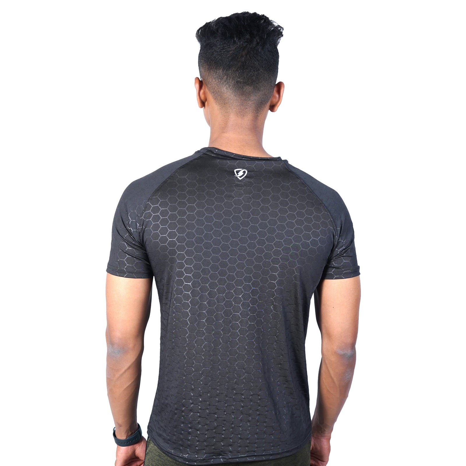 Mens Glow Tshirt (Black) - skulptz