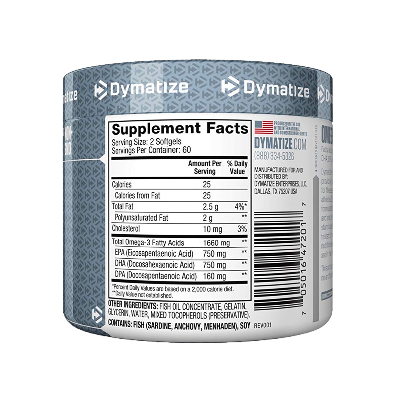 Dymatize Omega-3 Fish Oil - skulptz