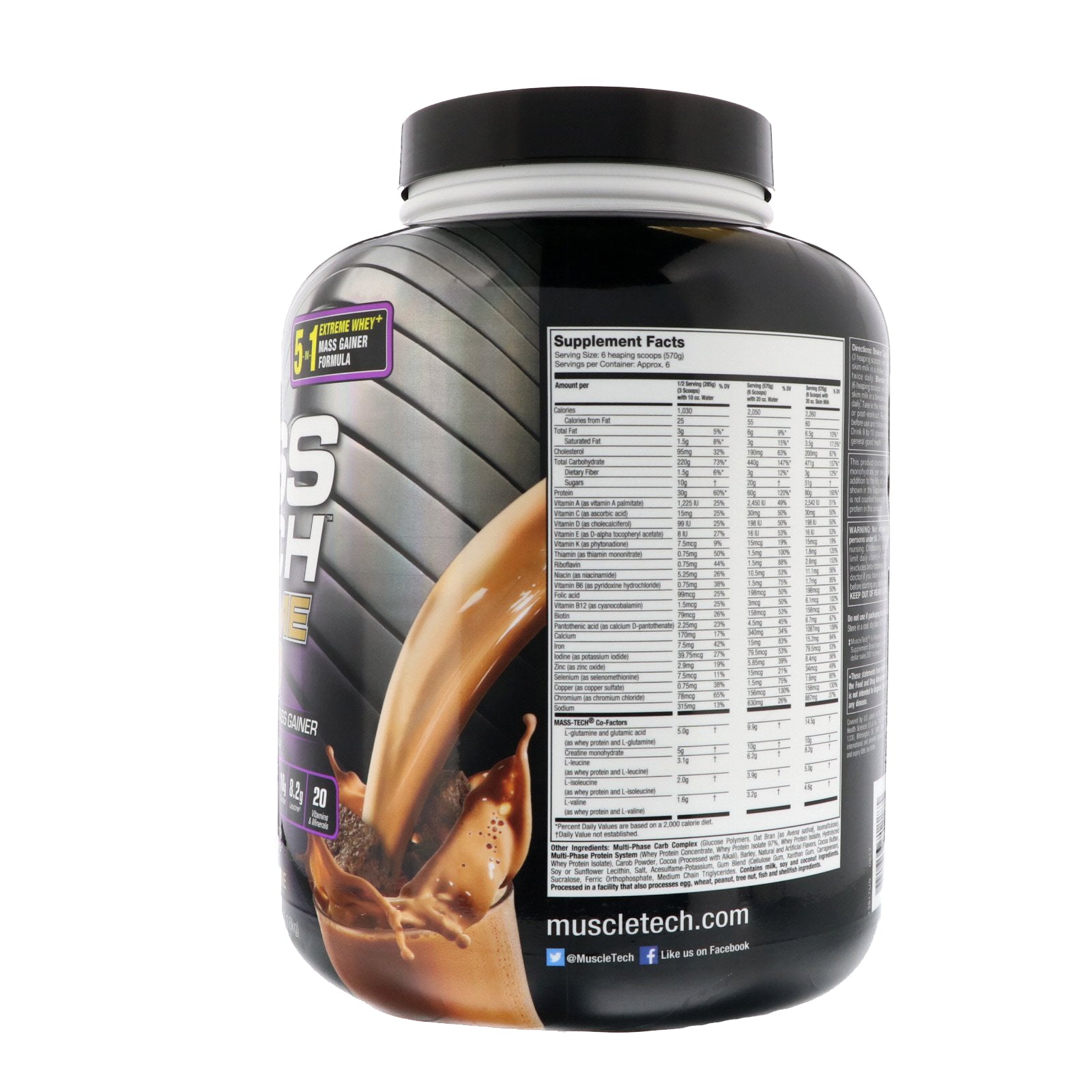 MuscleTech MassTech Extreme 2000 7 lb - skulptz