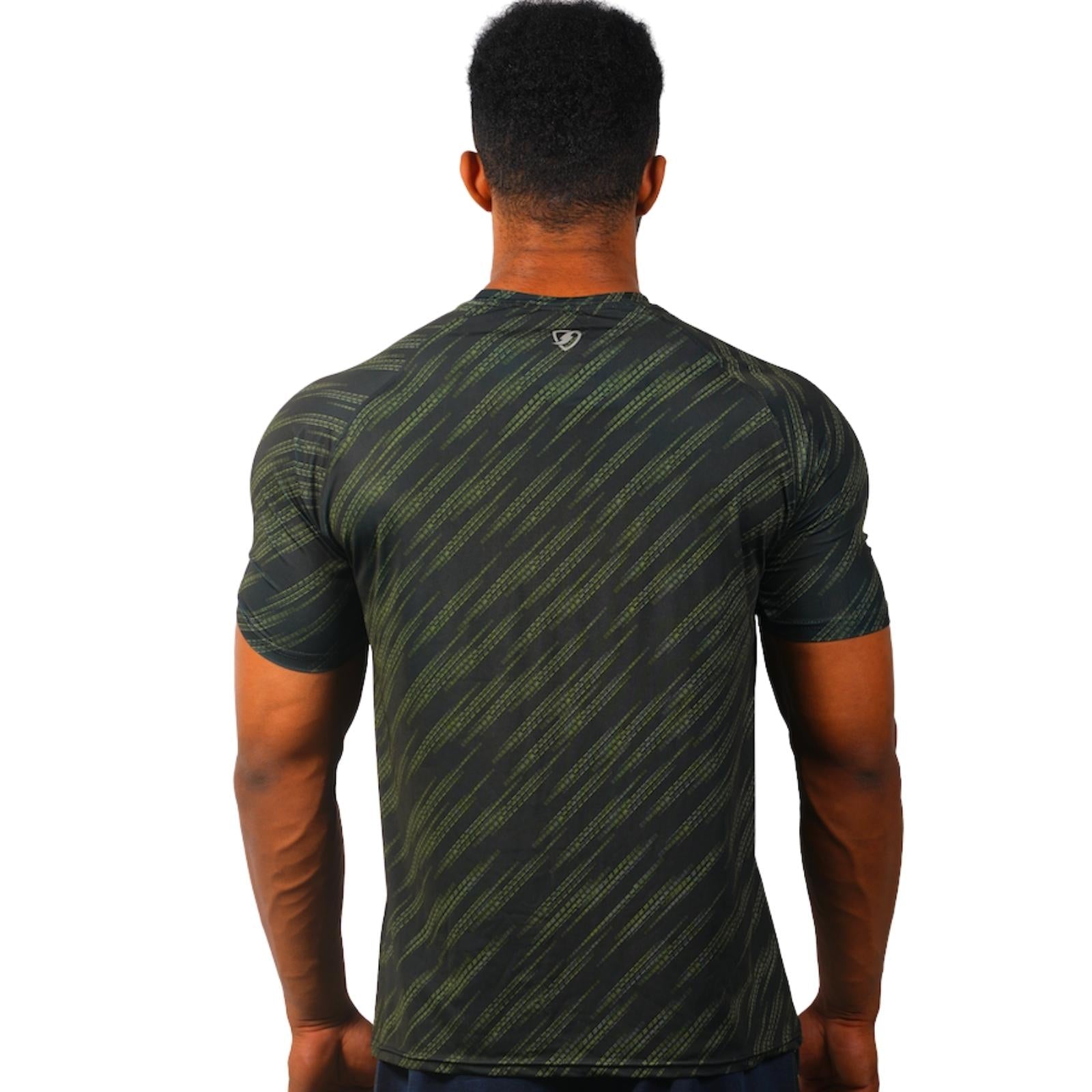 Mens Galaxy Tshirt (Green) - skulptz