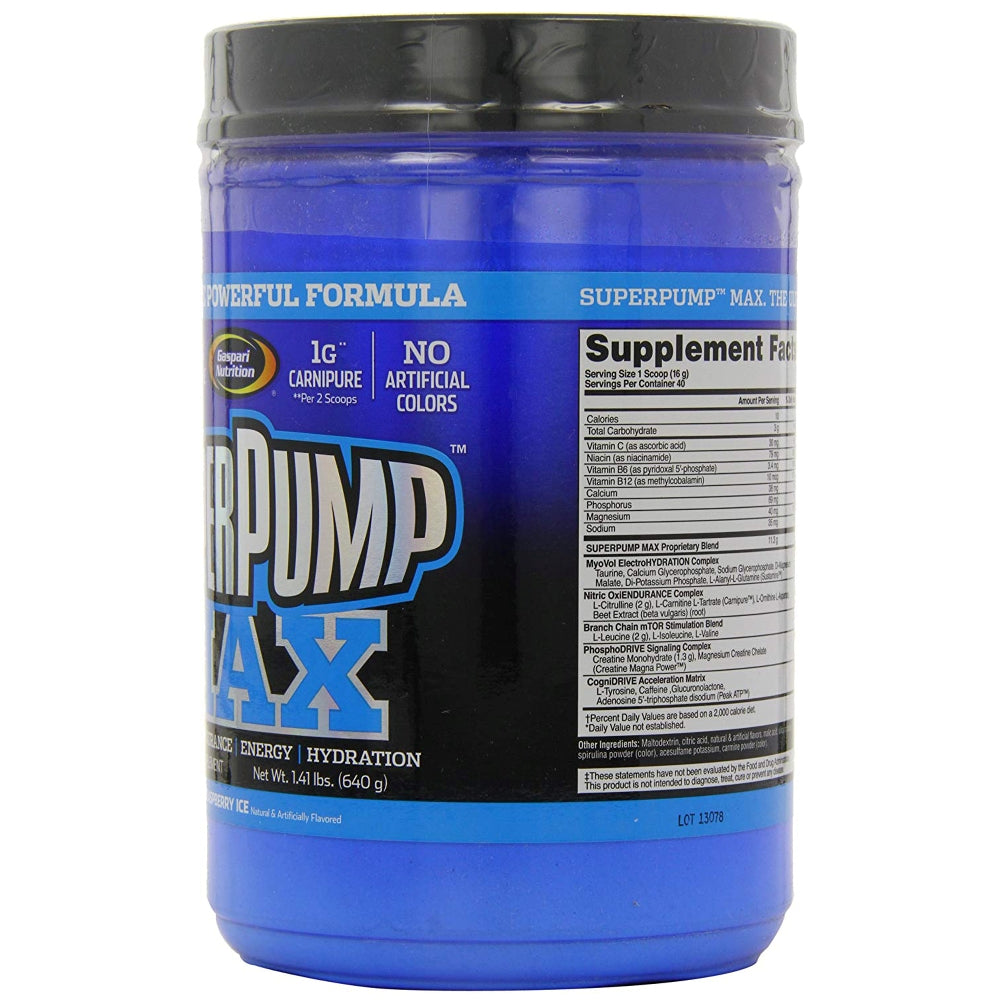 Gaspari Nutrition Super Pump MAX - skulptz