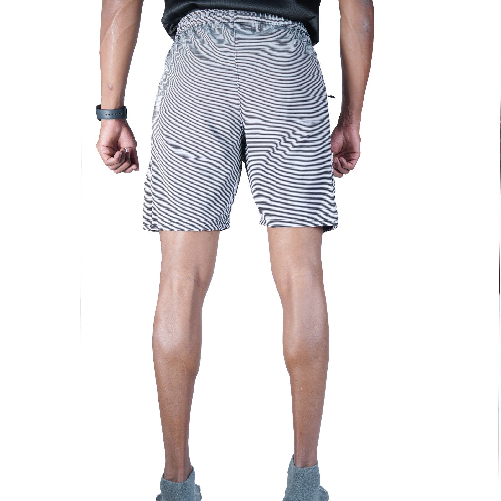 Mens Beta Shorts (Light Grey) - skulptz