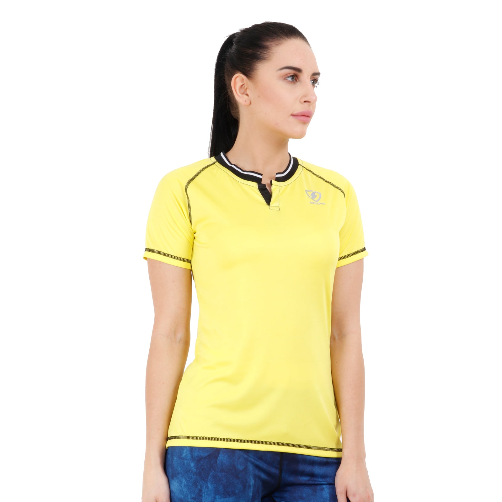 Womens Prime Tshirt (Yellow) - skulptz