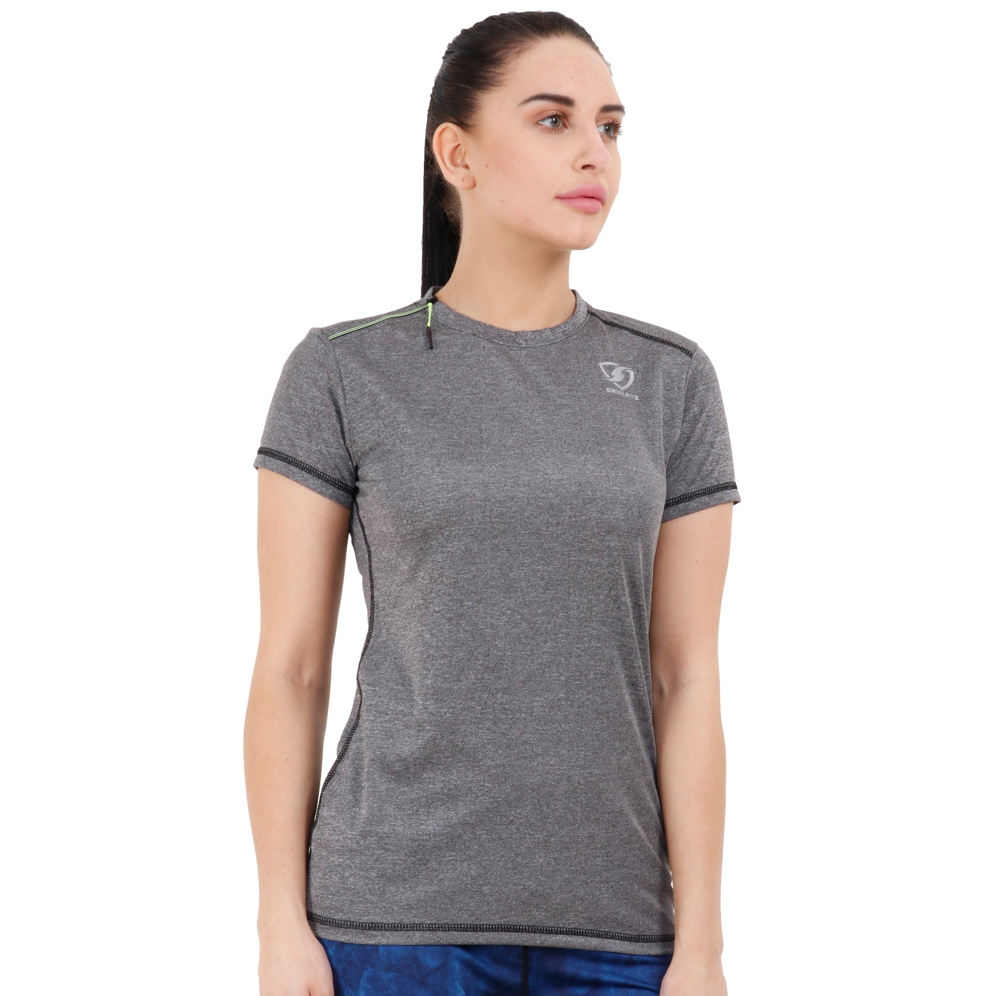 Womens Core Tshirt (Black) - skulptz