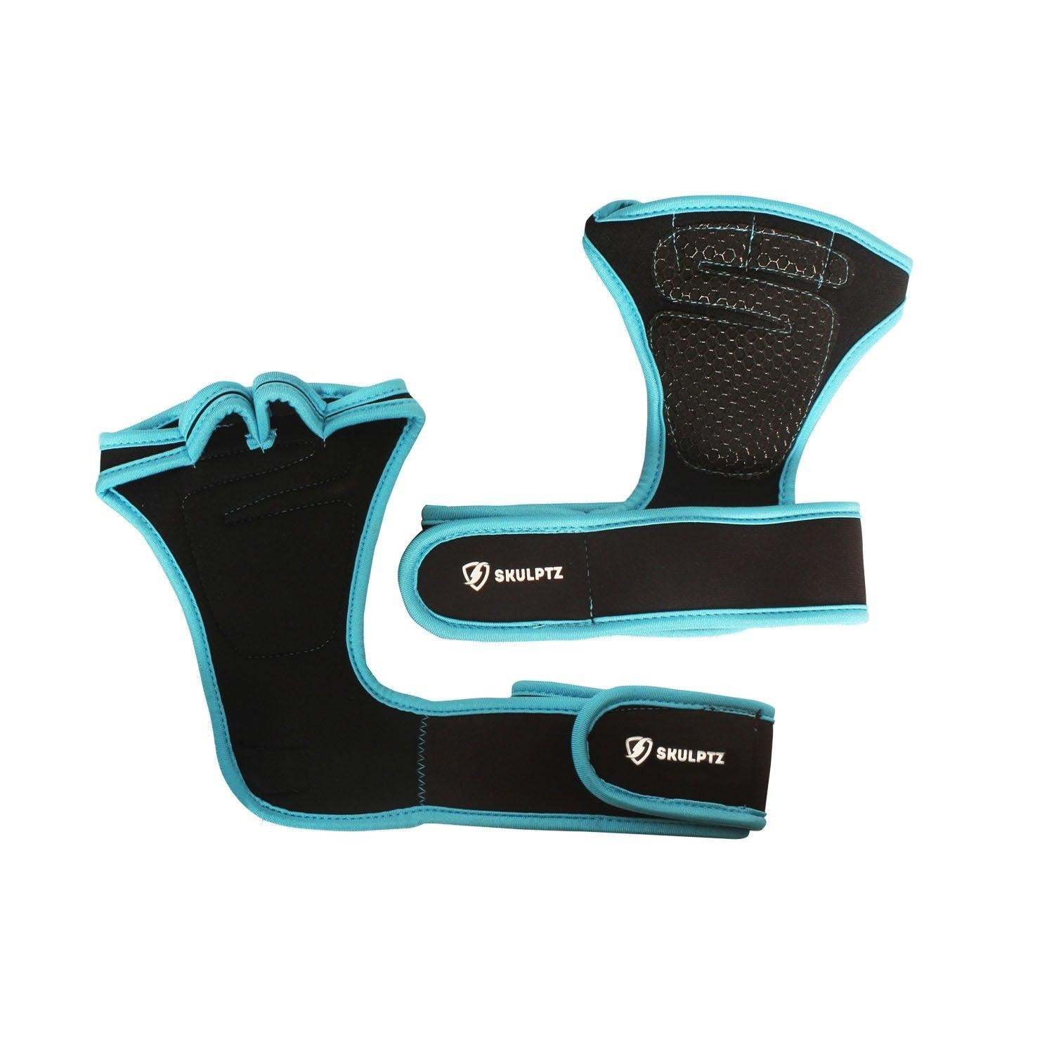 Alpha Series Gloves With Wrist Support BLUE (Free Size) - skulptz